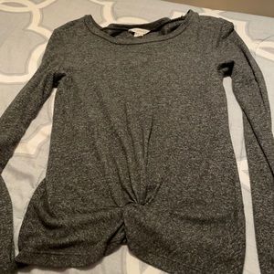 Aeropostale Grey Long sleeve shirt